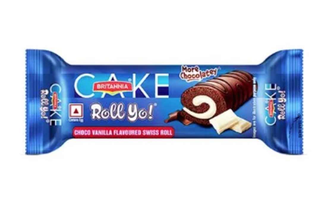 Britannia Cake Roll Yo! Choco Vanilla Swiss Roll